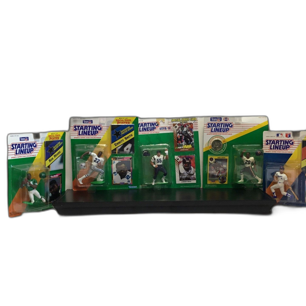 5 Vintage Kenner Starting Lineup NFL Football Action Figures Lot